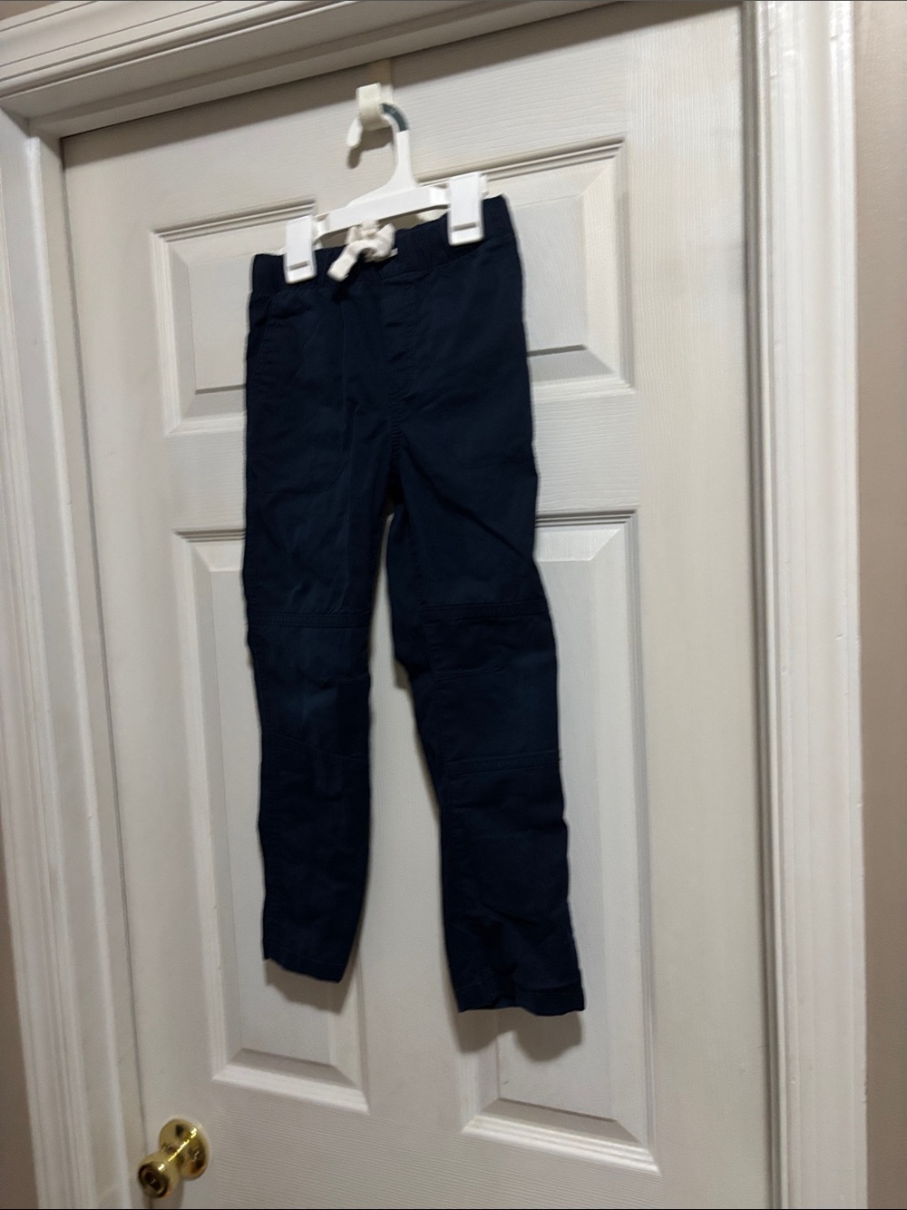 Blue Kids Elastic Waist Pants
